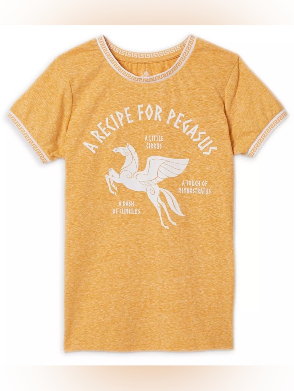 Disney Hercules Pegasus Ringer Tshirt NWT